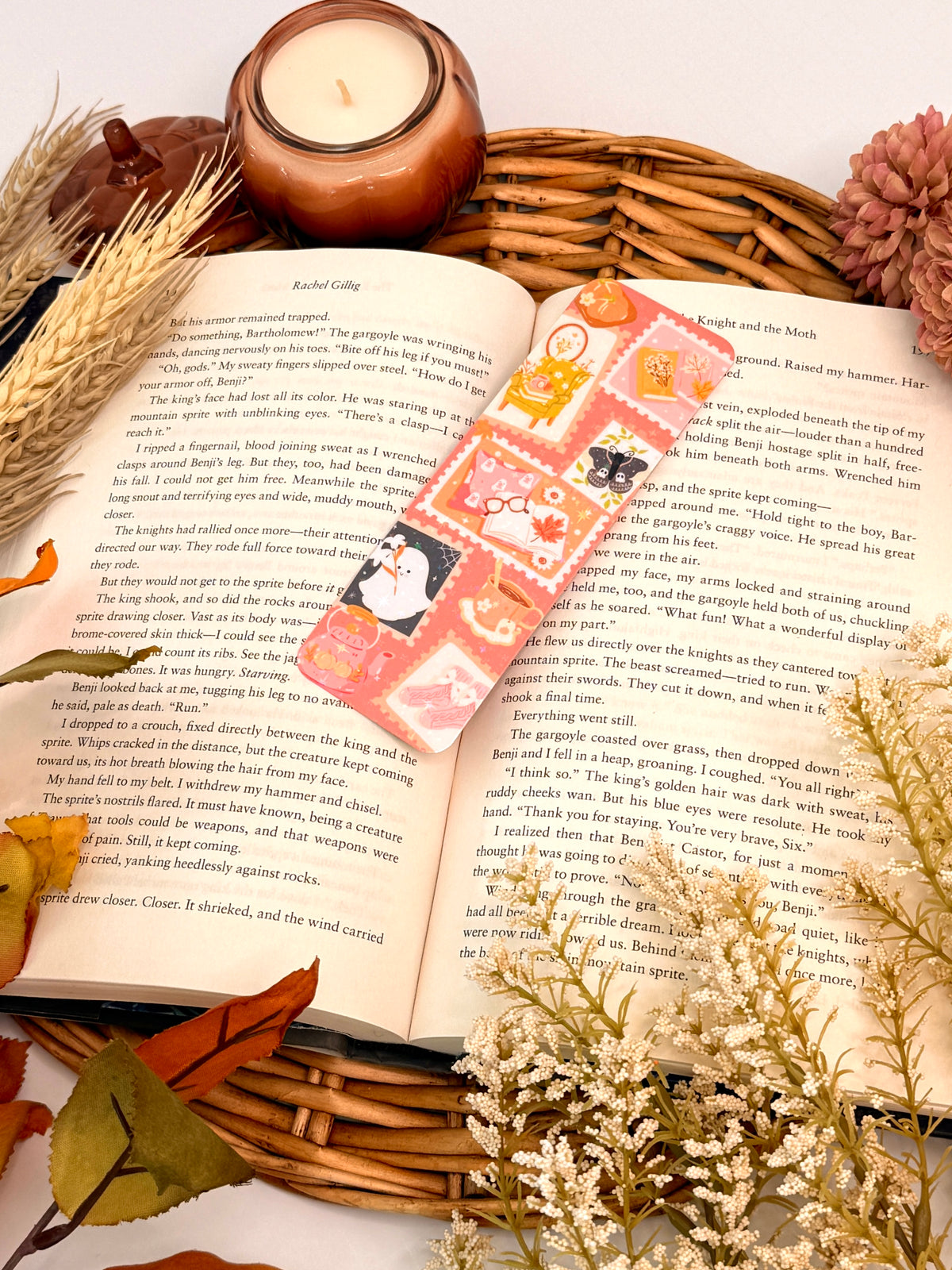 Fall Collage Bookmark