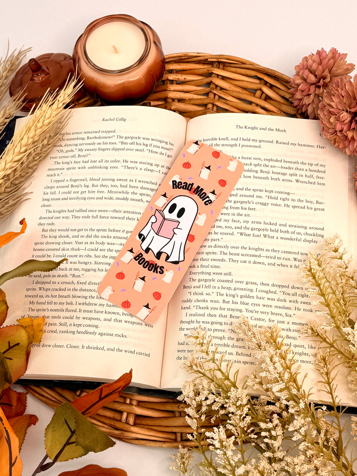 More Books Ghost Bookmark