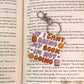 Can't Bring Book Bag Charm