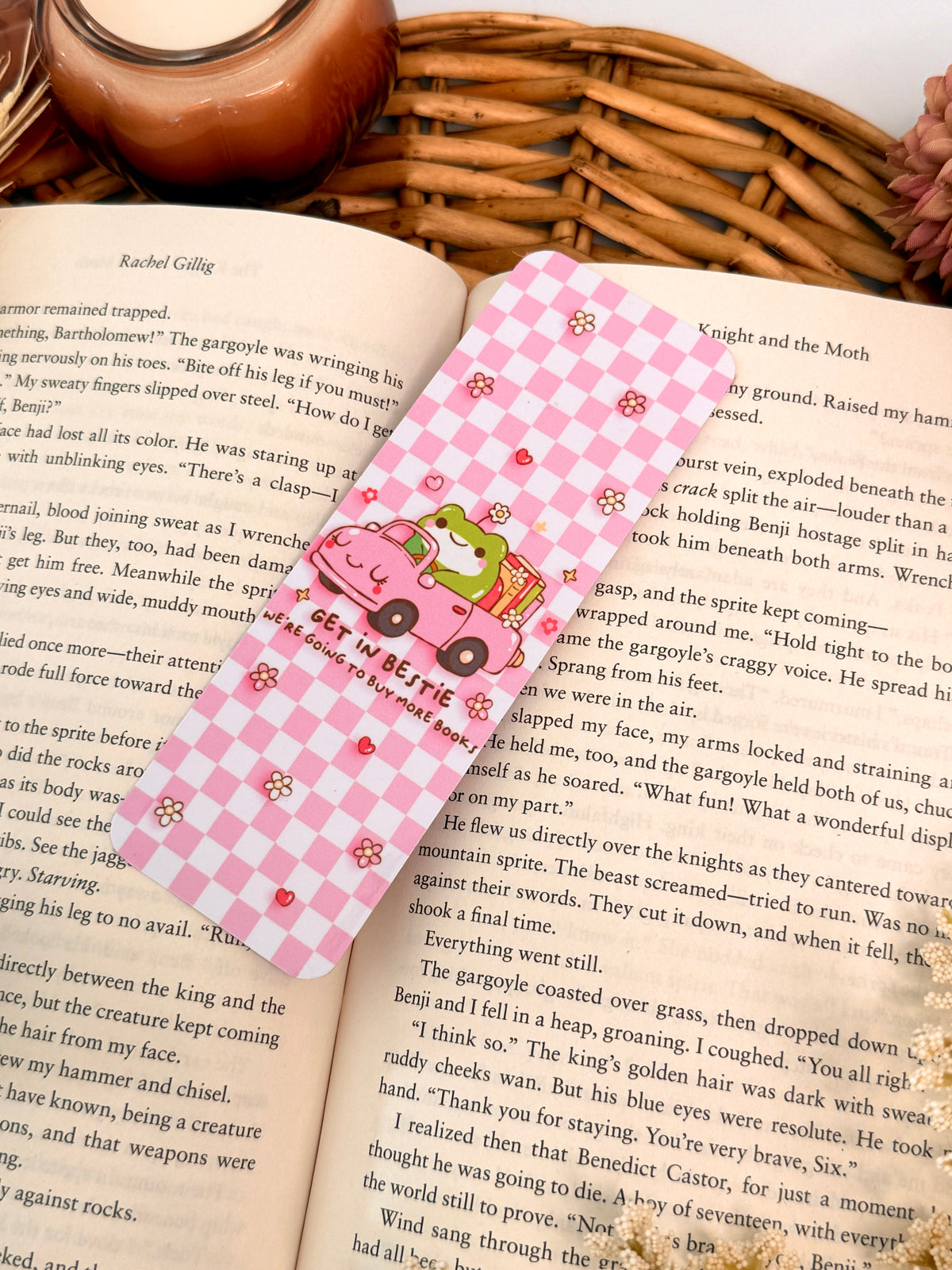 Froggy Bestie Bookmark