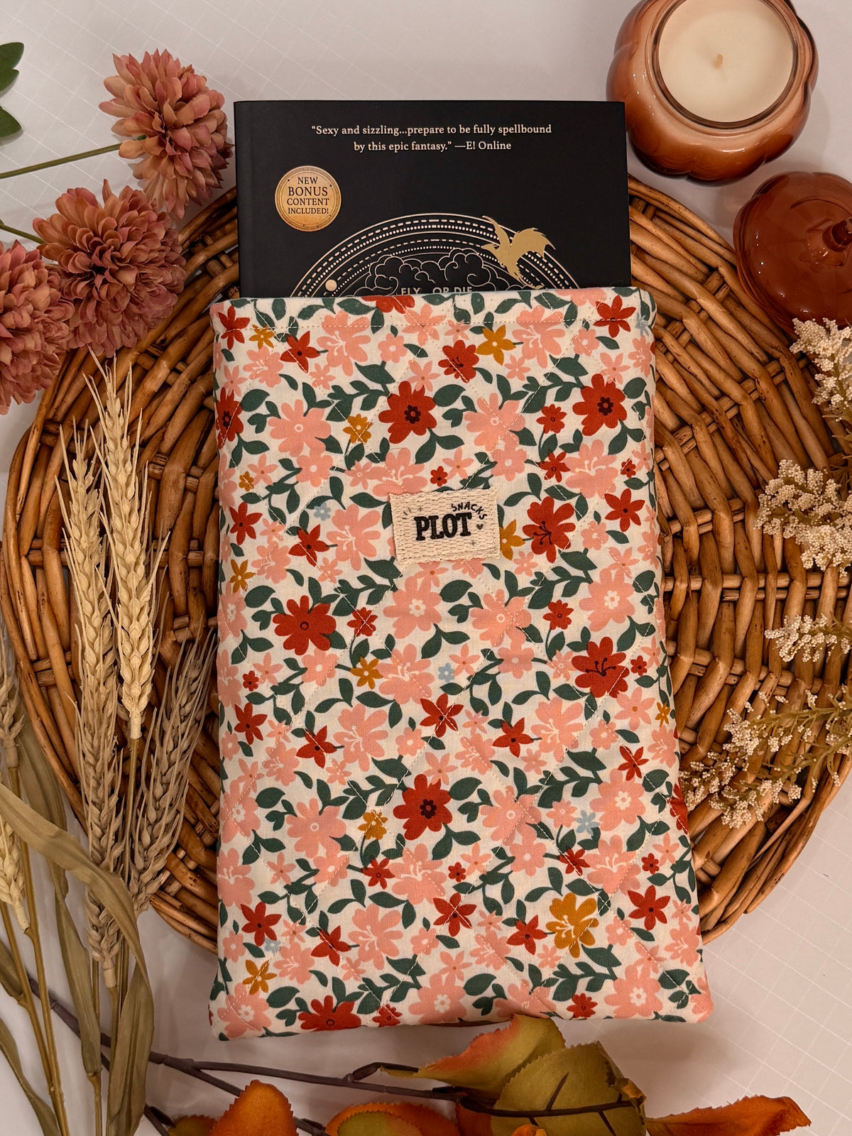 Pink Myrtle Regular Book Sleeve