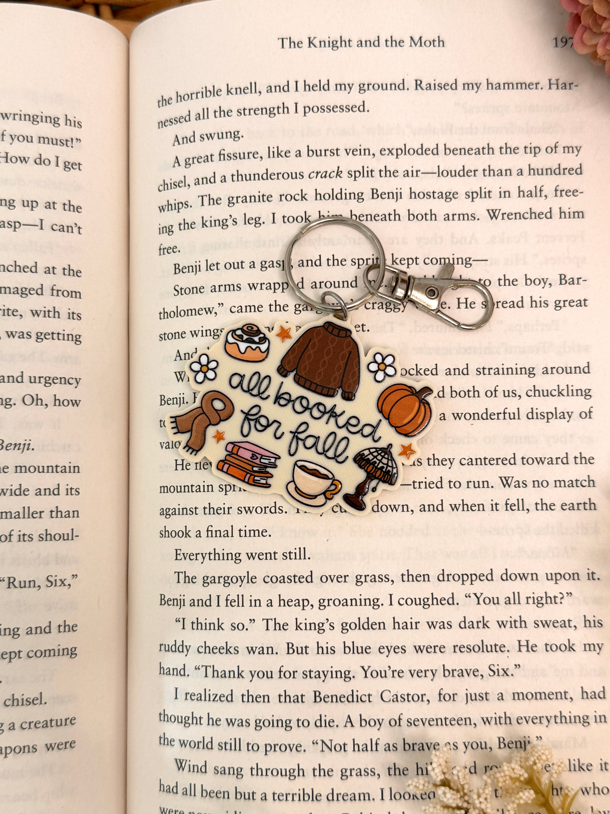 All Booked Fall Bag Charm
