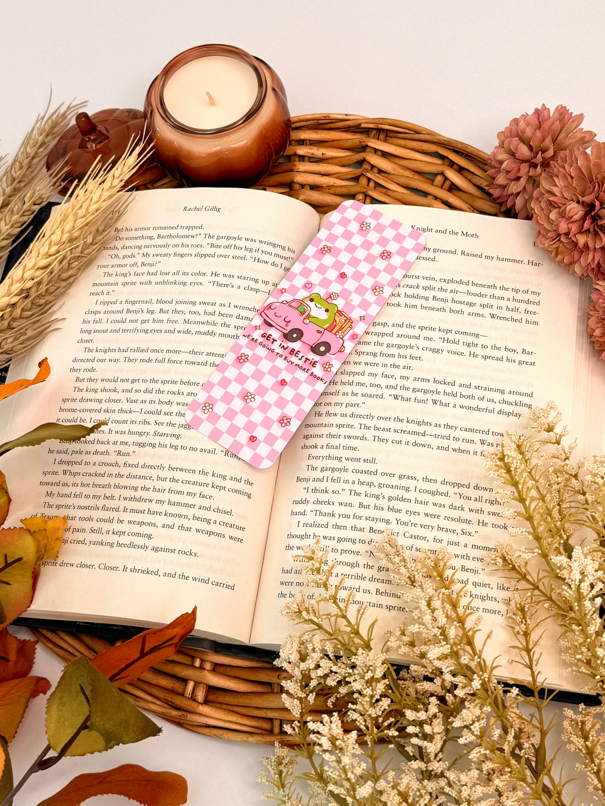 Froggy Bestie Bookmark