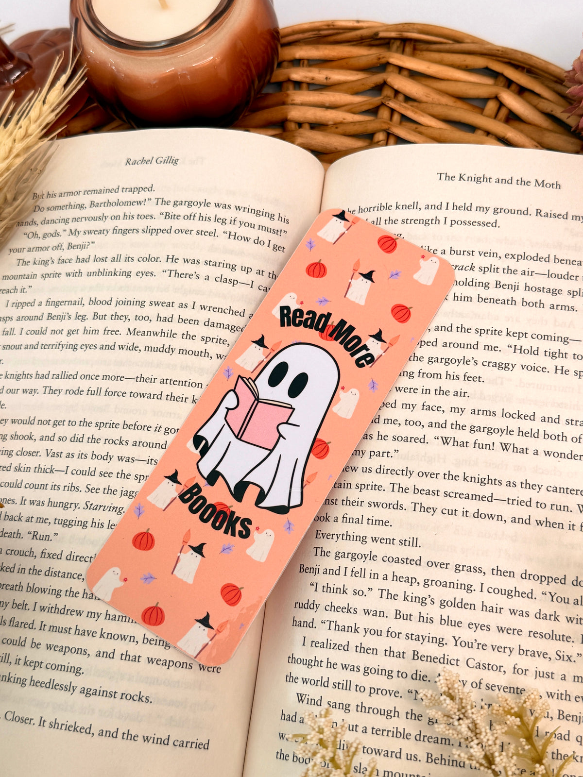 More Books Ghost Bookmark