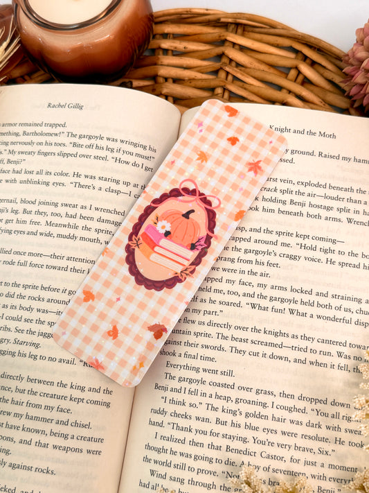 Fall Pumpkin Bookmark