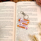 Can't Bring Book Bag Charm