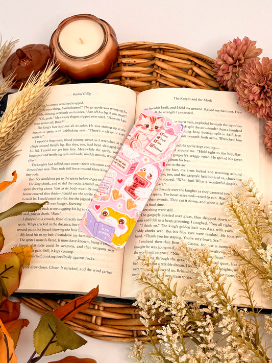 Book boyfriend Bookmark