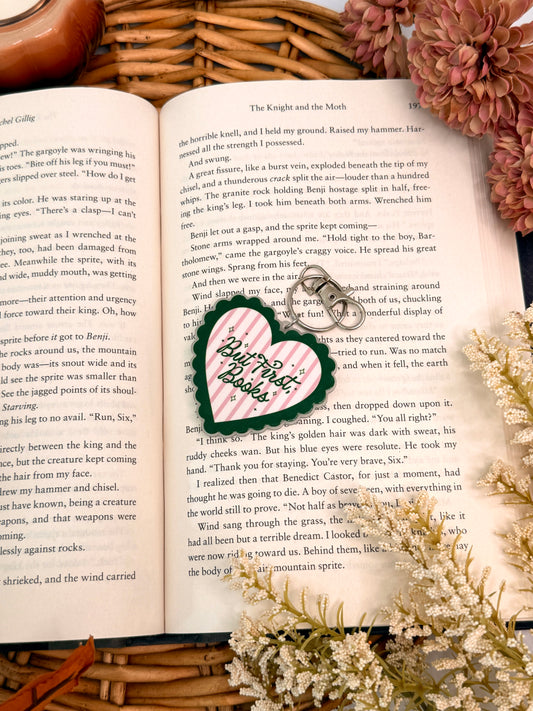 But First Books Bag Charm