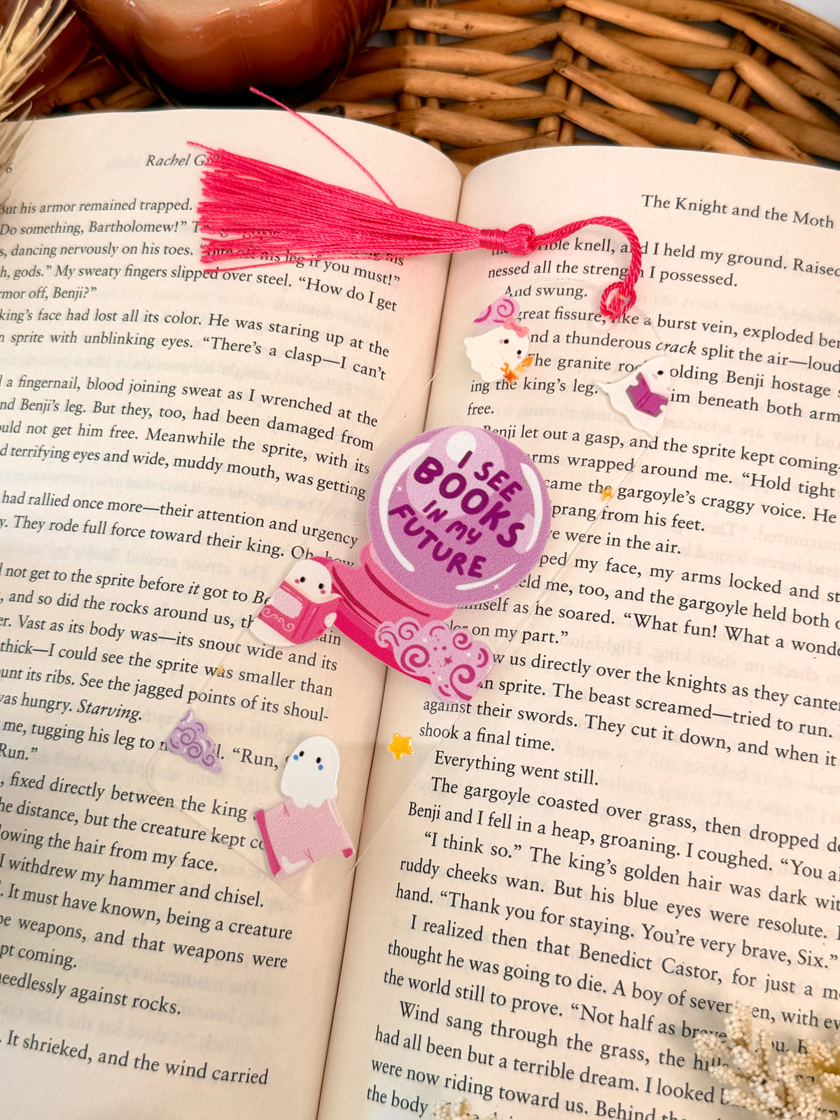 I see Books Acrylic Bookmark
