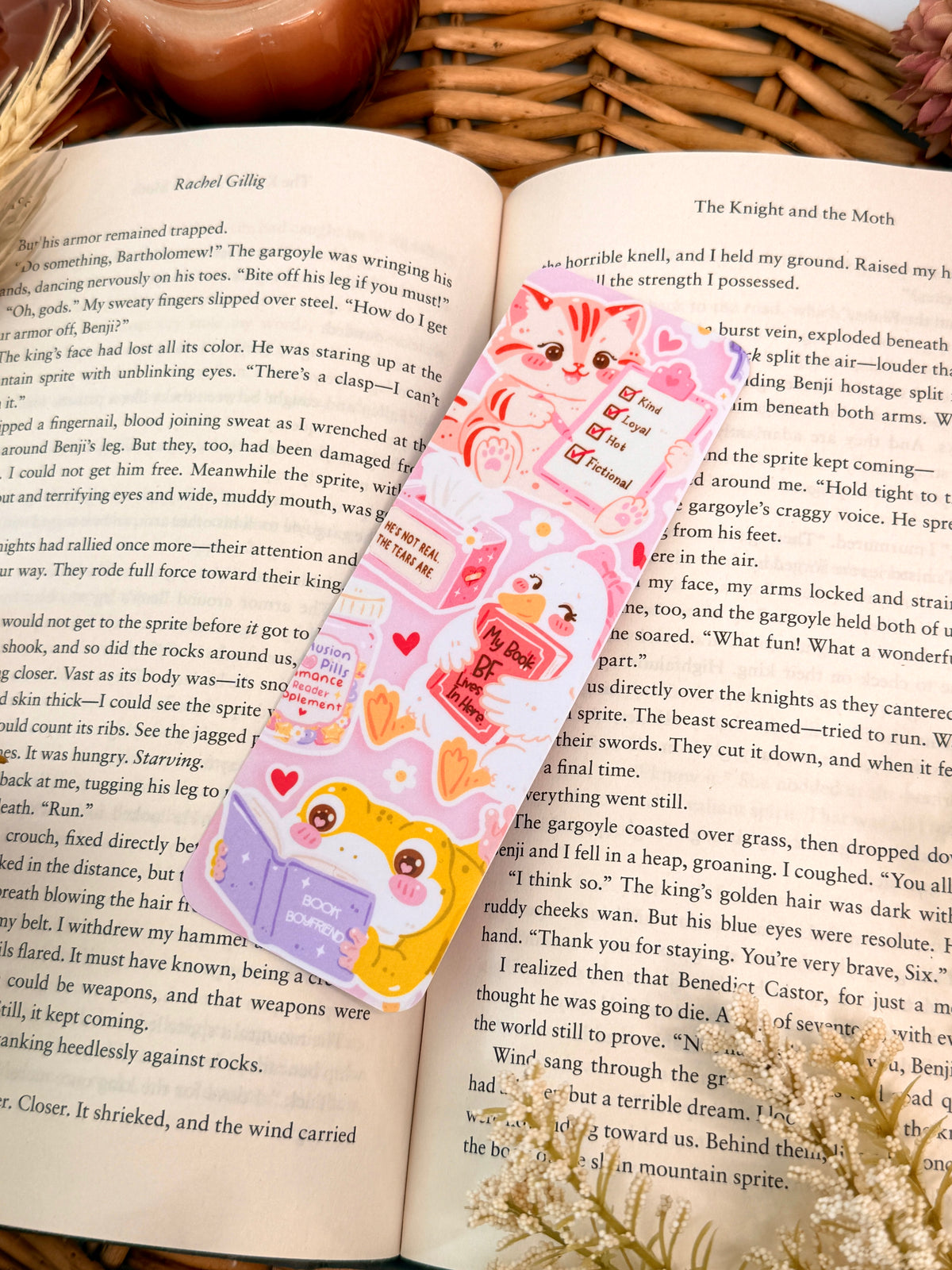 Book boyfriend Bookmark