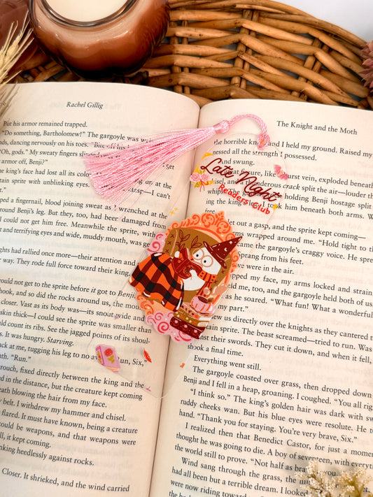Late Nights Acrylic Bookmark