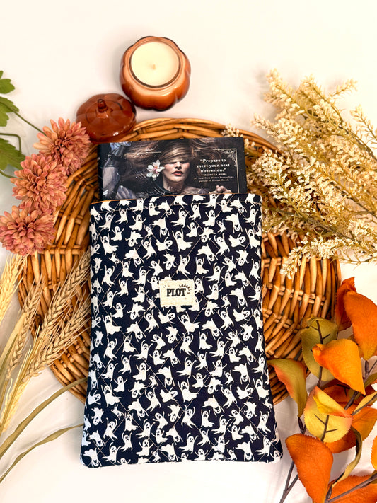 Midnight Boo Large Book Sleeve