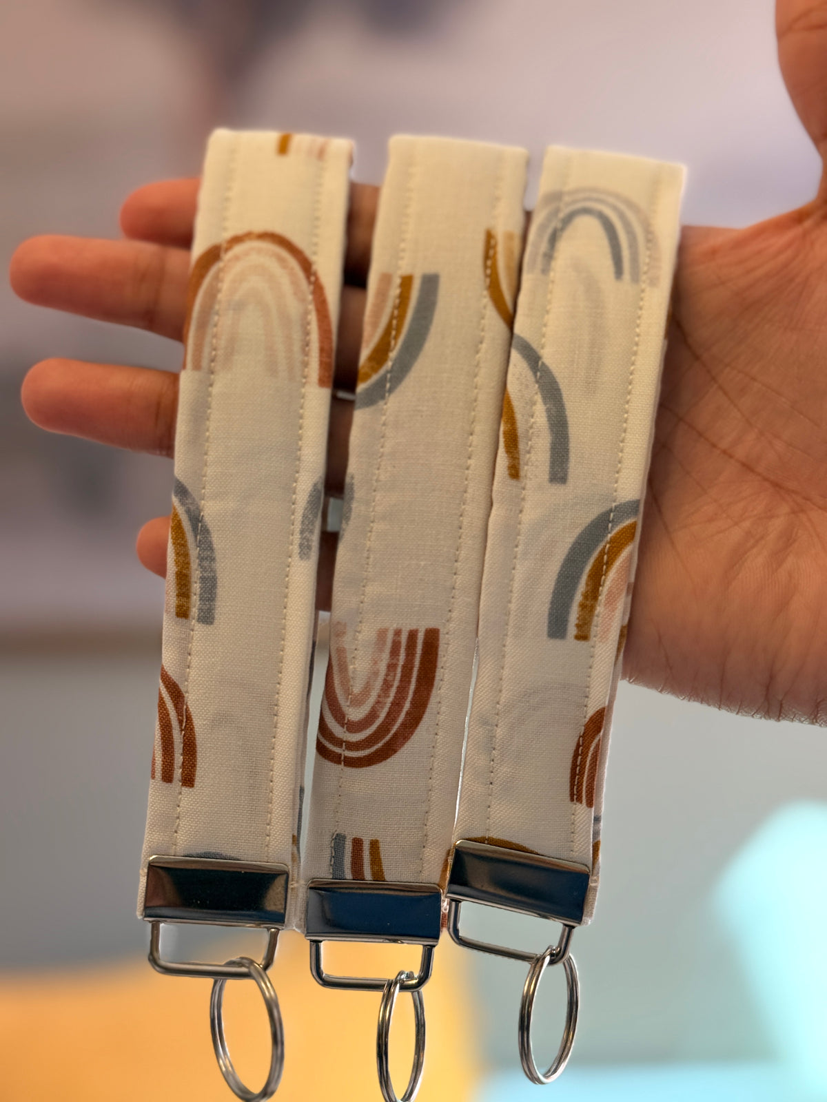 Over the Rainbow Keychain Wristlet