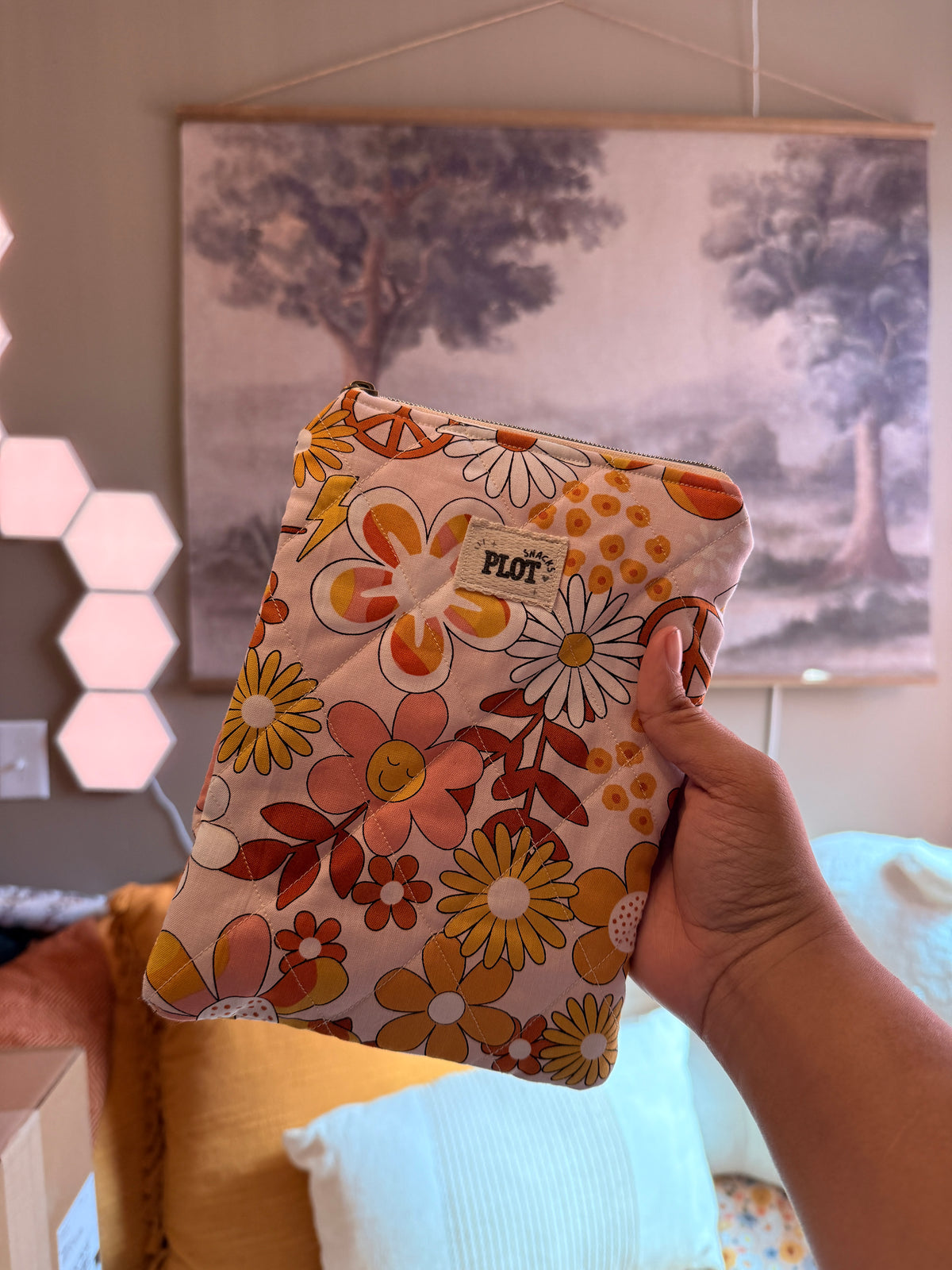 Groovey Sunset E-reader Sleeve